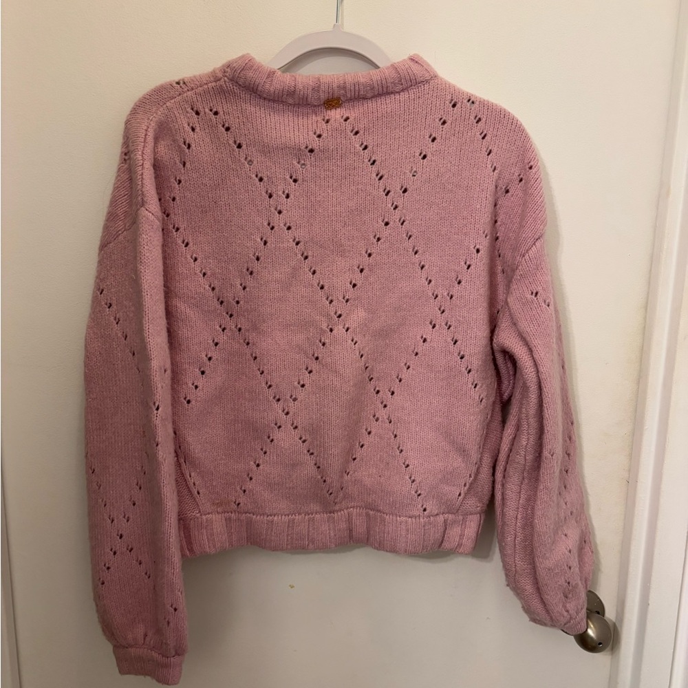 For Love And Lemons Mia Sweater - Lavender - Medium - Picture 6 of 9